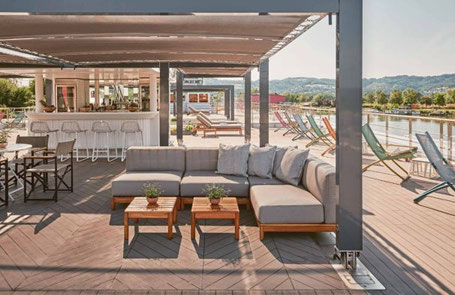 Sonnendeck auf der Riverside Mozart 2026