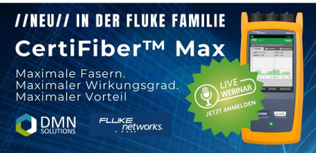 Webinar: CertiFiber™ Max Singlemode Optical Loss Test von Fluke Networks