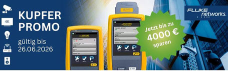 Fluke Netqworks Kupfer Promo