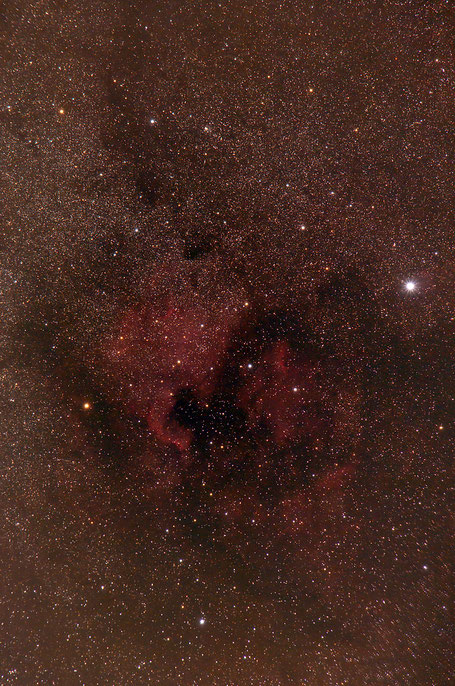 NGC 7000 - Nordamerikanebel, IC 5070 Pelikannebel