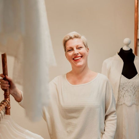 Rike Winterberg, Designerin von Elementar Brautkleider, Atelier für nachhaltige Brautmode in Hannover