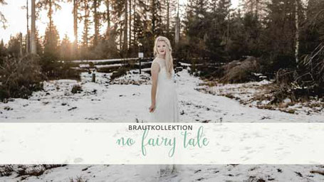 Die elementar Brautkollektion NO FAIRY TALE besticht durch natürliche Lässigkeit und nachhaltige Materialien