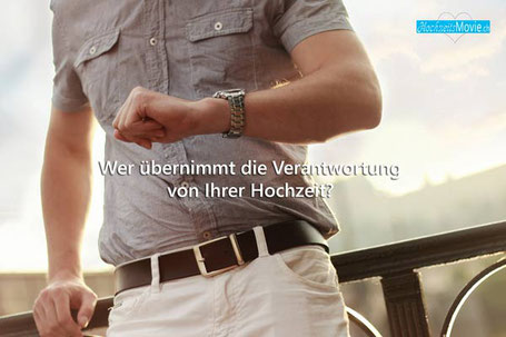 Vertrauen Sie Ihre Hochzeit jemandem an