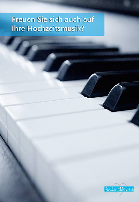 Die Hochzeit mit dem Piano begleiten