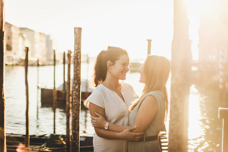 Gay Surprise Proposal in Venice