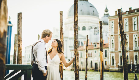 Sunrise Venice Engagement Photoshoot by Venice Photographer CB