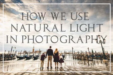 how we use natural light for our photoshoots in venice