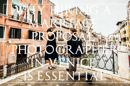Why hiring a proposal photographer in venice is essential
