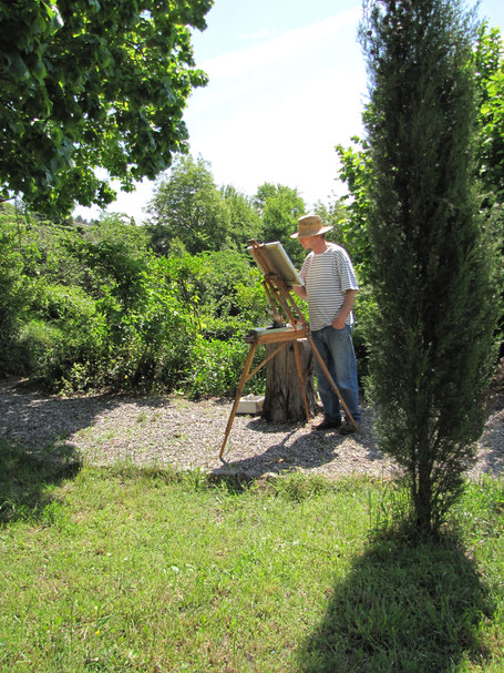 Tony Wahlander (Tony Wåhlander) artiste peintre, Provence