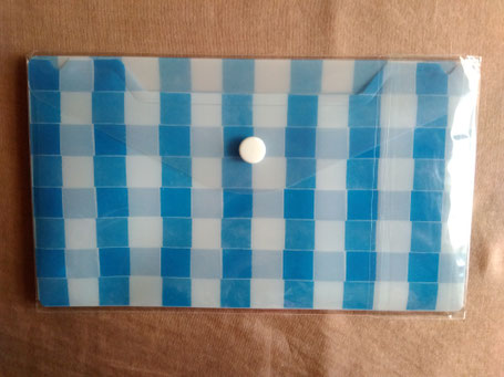取扱商品／生活雑貨／マスク収納ケース/漁師網柄シリーズ-青