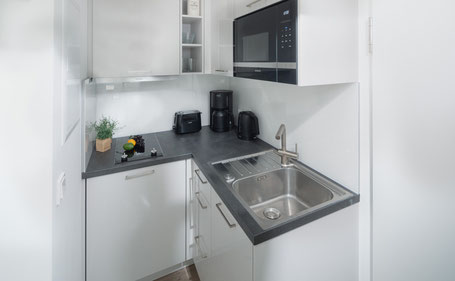 Küche Loft 1 im Strandloft Eins Norderney