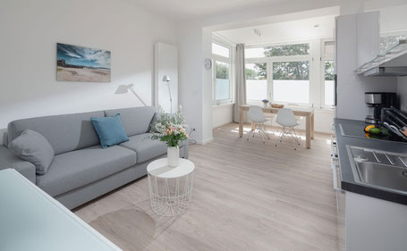 Wohnbereich Loft 3 im Strandloft Eins Norderney