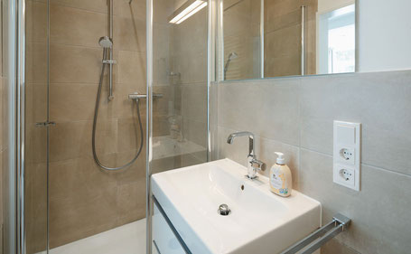 Badezimmer Loft 2 im Strandloft Eins Norderney