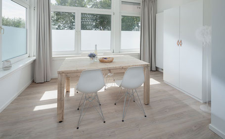 Wohn- und Essbereich Loft 3 im Strandloft Eins Norderney