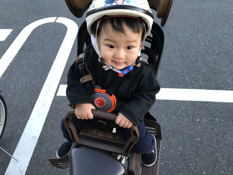子どもを後ろ乗せするメリット