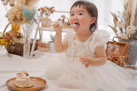 １歳の誕生日　みんなでお祝いしよう