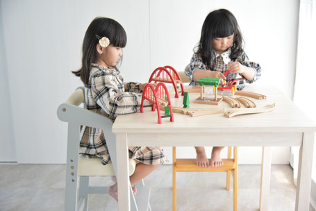 成長に合わせて長く使える高さ調節