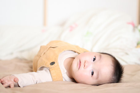 寝返り（生後4～6ヶ月頃）