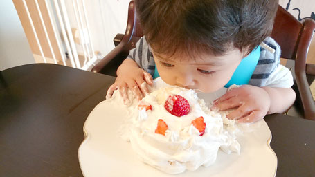 1歳の誕生日　おうちで楽しむ