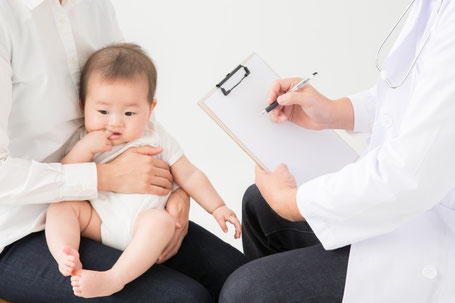 健診・予防接種・病気の診察をトータルで診てもらえるのは心強い