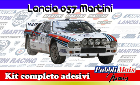 lancia rally 037 kit sticker adhesive decal