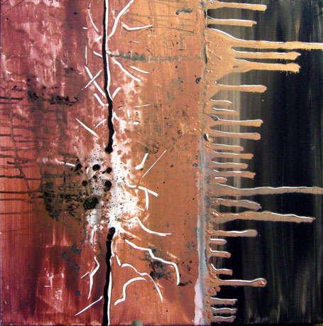 "Cuivred" - 80 X 80 X 2
