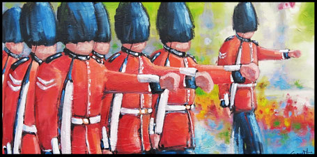 Concerto huile sur toile 24x48