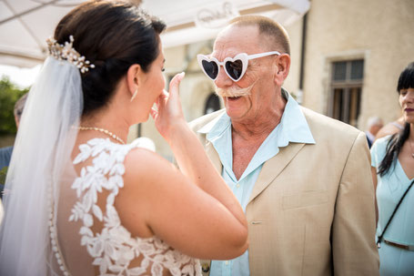 Hochzeit Schloss Schönfeld Sektempfang Hochzeitsfotos