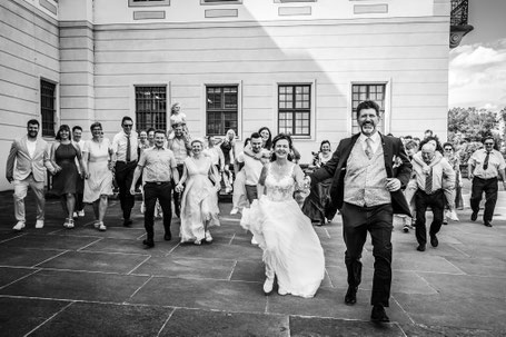 Hochzeitsfeier Schloss Moritzburg Hocheitsfotograf