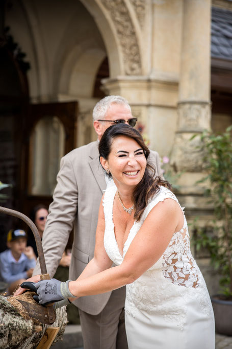 Hochzeit Schloss Schönfeld Sektempfang Hochzeitsfotos