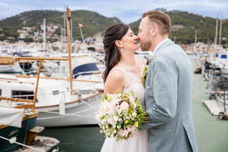  Hochzeitsfotograf Fincahochzeit Mallorca Katamaran