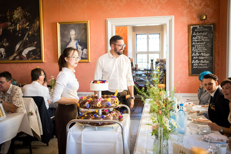 Hochzeitsfeier Schloss Moritzburg Hocheitsfotograf