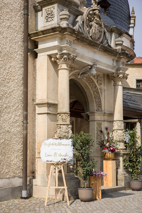 Hochzeitslocation Sachsen Schloss Schönfeld
