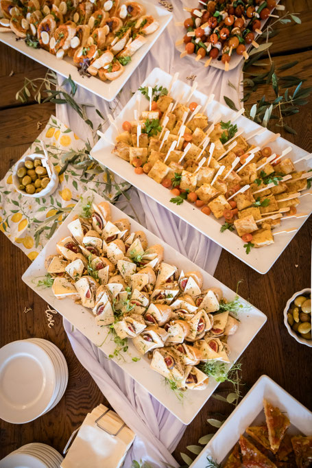Hochzeitsfotograf Fincahochzeit Mallorca Sektempfang