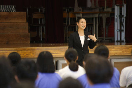 中学校授業の様子