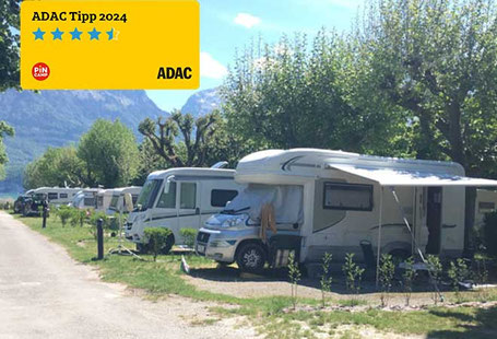 Bester Campingplatz Südfrankreich 2026 Camping Les Rives du Lac Côte d'Azur Provence günstig Preise Wohnmobil Camper Wohnwagen
