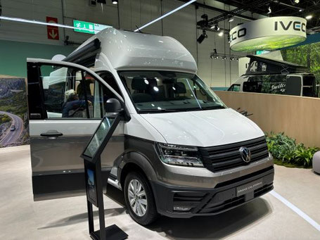 VW Grand California auf dem Caravan Salon 2026