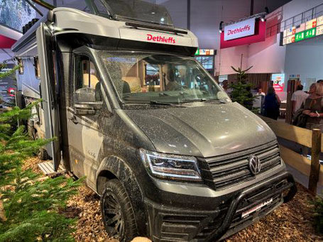 Dethleffs Offroad Camper Globebus mit Allrad 4x4 2025