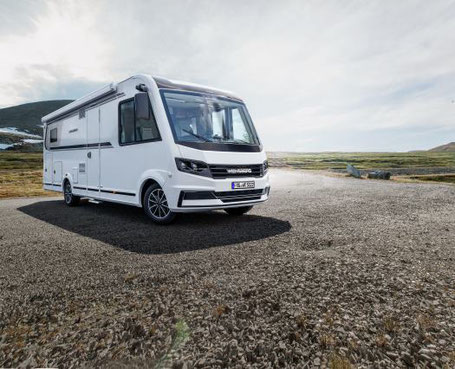 Weinsberg CaraCore Vollintegriertes Wohnmobil in weiß 2025