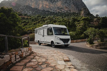 Hymer B-MC-I auf Straße 2026