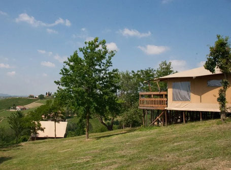 Canvas Lodge Glamping in Italien 2026