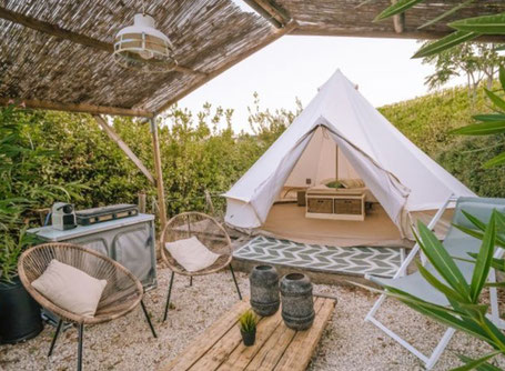 Glockenzelt Unterkunft Glamping in Italien 2026