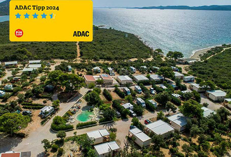 Bester Campingplatz Zadar Camping Ugljan 2026 Kroatien Adria Dalmatien Insel Strand günstig Preise Zelt Luxus Wohnmobil Camper Wohnwagen
