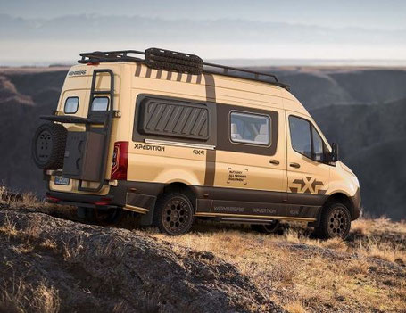 Weinsberg X-Pedition auf Offroad-Straße 2026