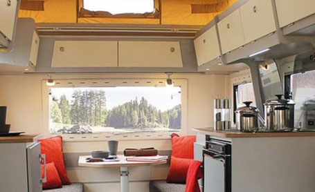 Luxus Wohnwagen mit Hubdach 2026