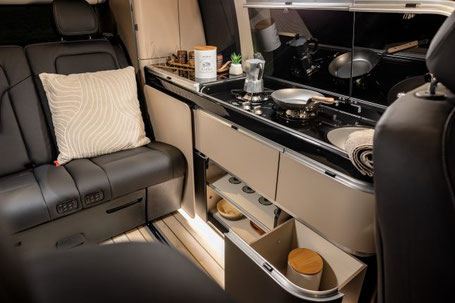 Mercedes Marco Polo Ocean Küchenblock und Lounge 2026