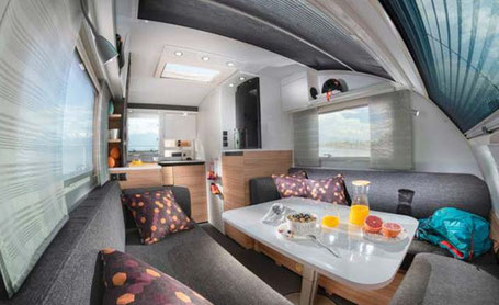 Innenraum vom Adria Action Lounge 2026