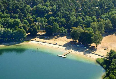 Bester Campingplatz Mecklenburgische Seenplatte am See Campingpark am Weißen See 