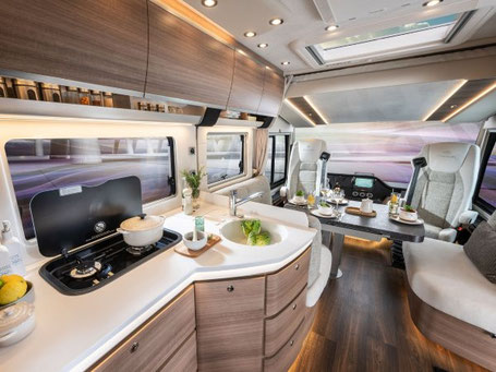 Concorde Carver 2026 Wohnraum
