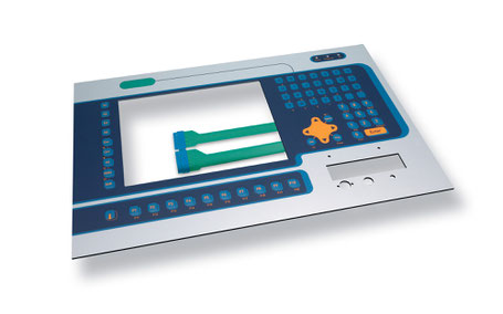 Reconstruction of damaged membrane keyboards at the Roos GmbH